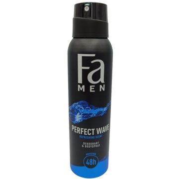   Fa Deo MEN Perfect Wave - 150ml / Fa férfi dezodor [EN(f),NL,FR,DE]