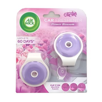   Air Wick Car Air Freshener Flower Blossom 2x9g / Air Wick autóillatosító