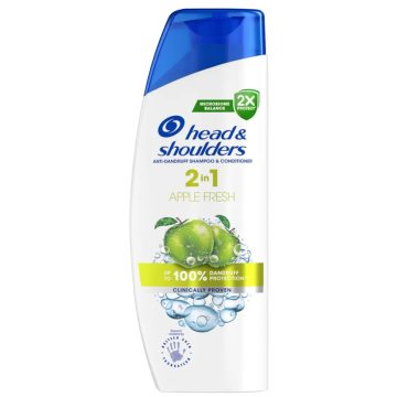   Head & Shoulders Shampoo - Conditioner - 2in1 Apple Fresh - 330ml / Head & Shoulders sampon - balzsam