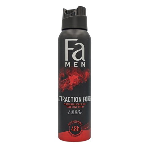 Fa Deo Men Attraction Force - Seductive Scent - 150ml / Fa férfi dezodor