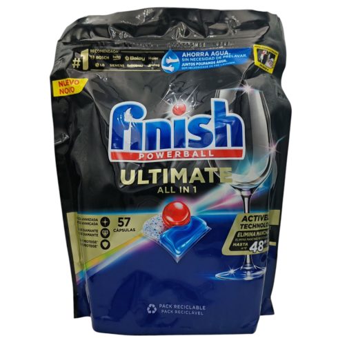 Finish Tabs Powerball Ultimate All-in 1 - 57Wb/735.3g / mosogatótabletta