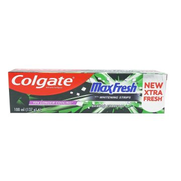   Colgate Toothpaste Max Fresh - Bamboo Charcoal - 100ml / Colgate Fogkrém [EN,FR,AR]