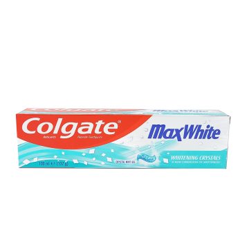   Colgate Toothpaste Max Fresh - Max White - Crystal Mint Gel - 100ml / Colgate fogkrém [EN,FR,AR]
