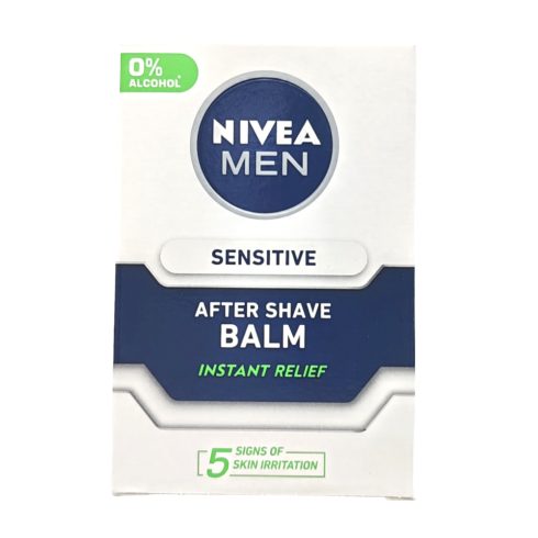 Nivea Aftershave - Balm - Sensitive - Instant Relief - 100ml [DE,PL,CZ,SK,HU,HR,BIH,SRB,SLO,RO,BG,LT,LV,EE]