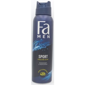 Fa Deo Men Sport - 150ml / Fa férfi dezodor [NL,FR,GR,DE]