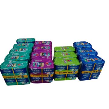   Always Ultra QUATTRO PACK Assorted x 15 pcs / Always betét vegyes