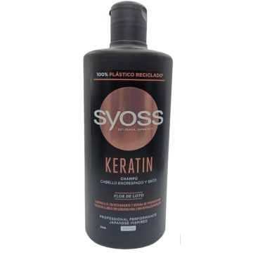 Syoss Shampoo - Keratin - 440ml / Syoss sampon [ES,PT]