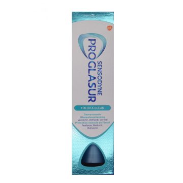   Sensodyne Toothpaste Pro Glasur - Fresh & Clean - 75ml / Sensodyne fogkrém